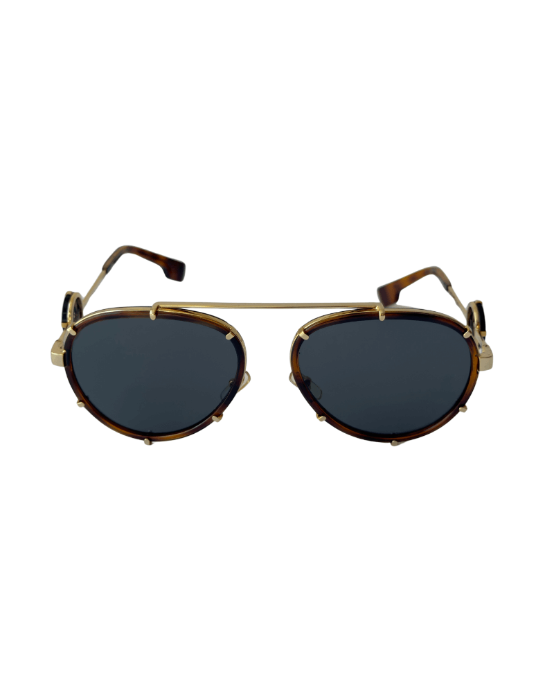 Versace VE 2232 Metal Womens Aviator Sunglasses