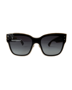 Moschino Sunglasses with Gold Profiles