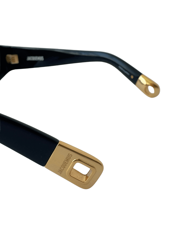 Linda Farrow x Jacquemus oval-frame sunglasses