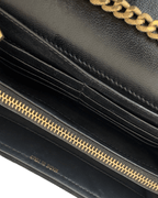 Moschino Velvet Clutch Bag