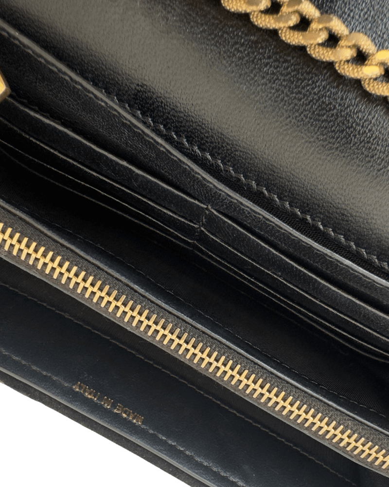 Moschino Velvet Clutch Bag