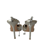 Jimmy Choo Glitter Glitter Accents D'Orsay Pumps