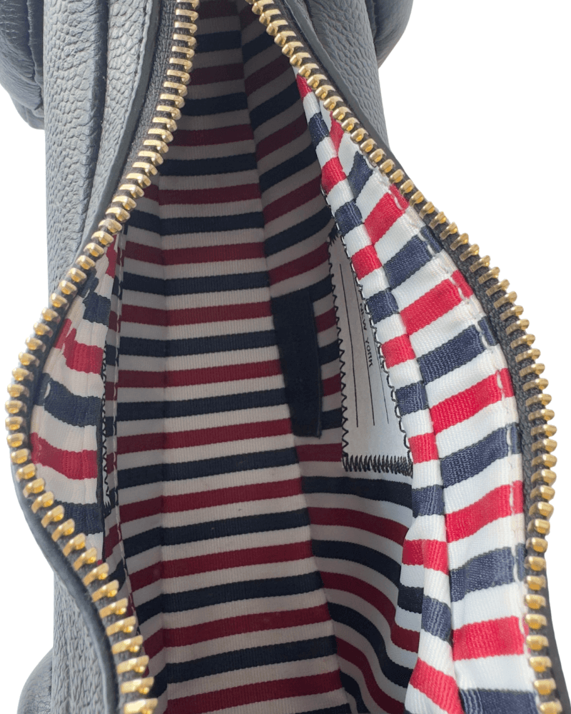 Thom Browne Hector leather shoulder bag