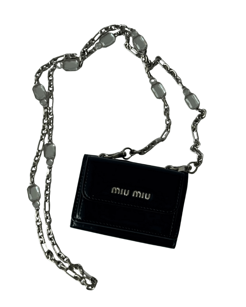 Miu Miu Leather Evening Bag Mini