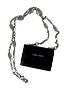 Miu Miu Leather Evening Bag Mini