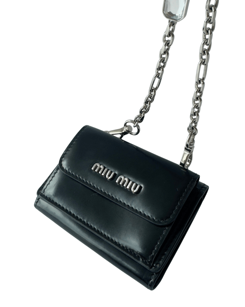 Miu Miu Leather Evening Bag Mini