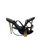 Tom Ford Padlock 85mm leather sandals | Size EU 37