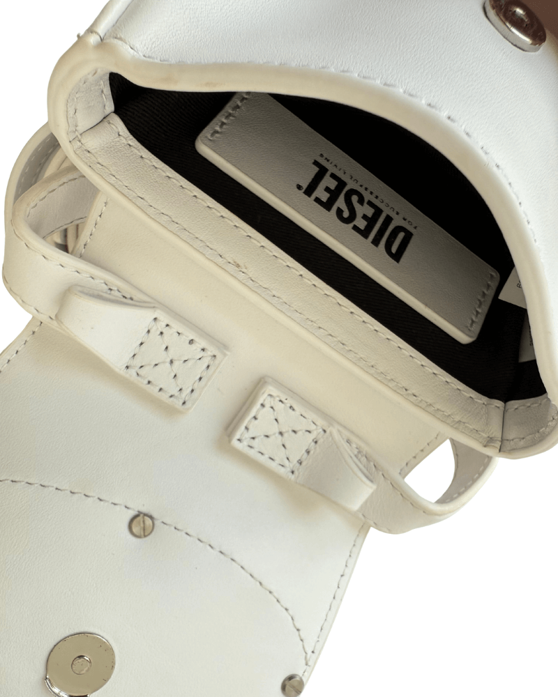 Diesel 1DR XS leather crossbody bag