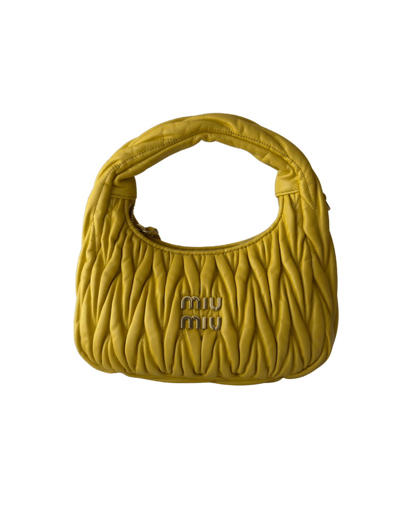 Miu Miu Wander matelassé tote bag