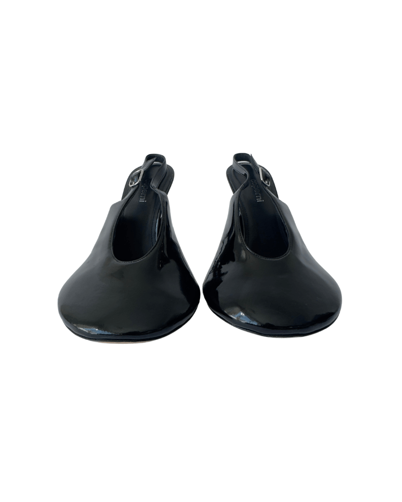 Coperni Black Patent UFO Heels | Size EU 36