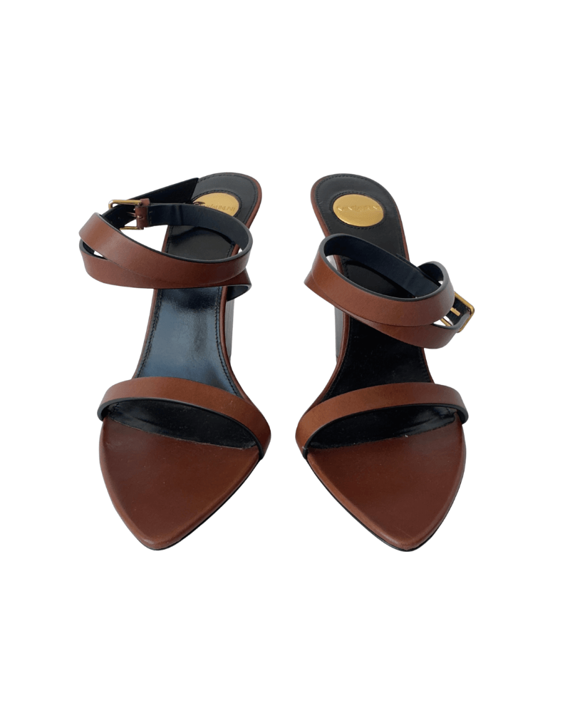 Saint Laurent Wedge Sandal | Size EU 36 1/2