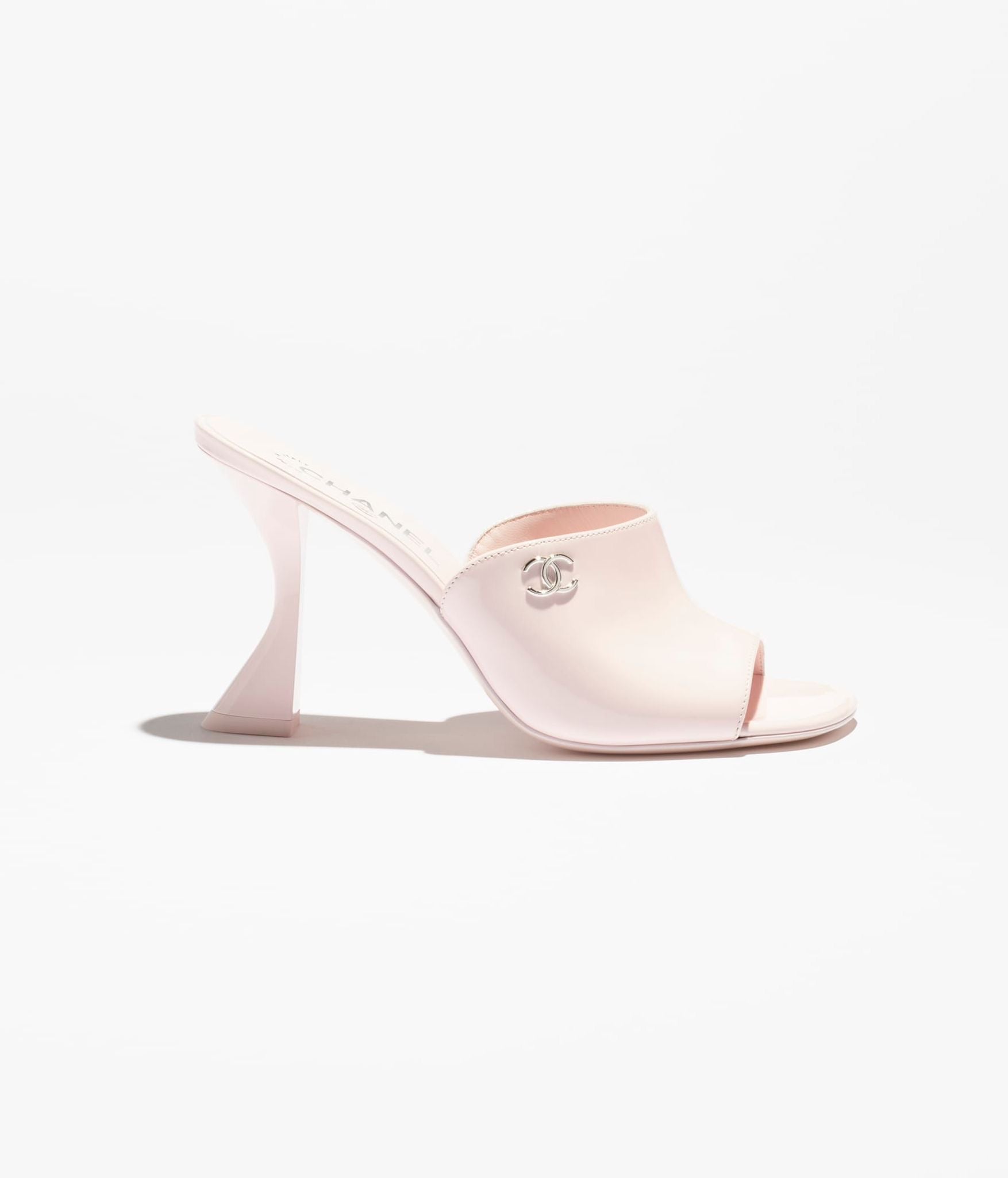 CHANEL PINK MULES