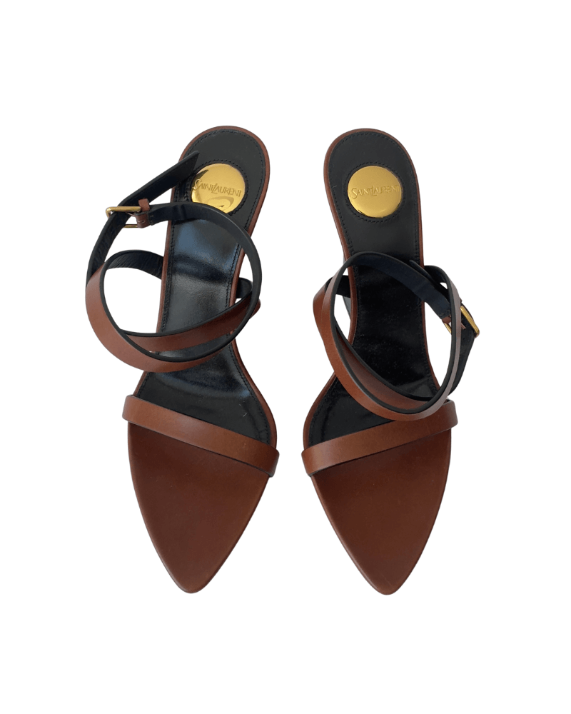 Saint Laurent Wedge Sandal | Size EU 36 1/2