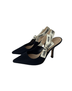 Christian Dior Printed Slingback Pumps | Size EU 37