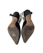 Christian Dior Printed Slingback Pumps | Size EU 37