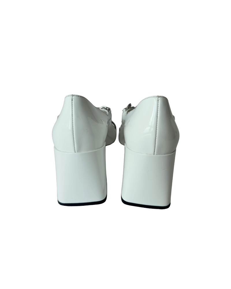 Miu Miu Mary Jane Cap Toe Pump | Size EU 37