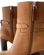 Ralph Lauren Donnely 90 MM Calfskin Bootie