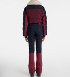 Fusalp Karei Faux Fur-Trimmed Ski Suit Size 34