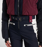 Fusalp Karei Faux Fur-Trimmed Ski Suit Size 34
