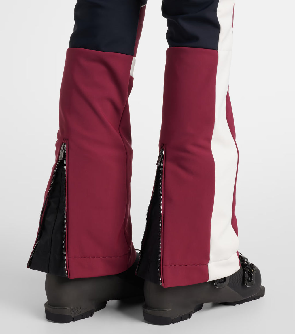 Fusalp Karei Faux Fur-Trimmed Ski Suit Size 34