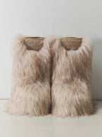 Jacquemus x Moon Boot Icon Mid Faux Fur Boots – Exclusive Capsule Edition