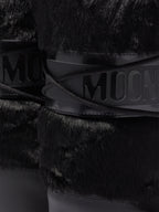Moon Boot Icon Black Faux-Fur Boots