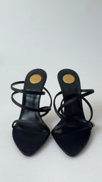 Shoes Sandles Raso Reg / Cross Lin Nero YSL