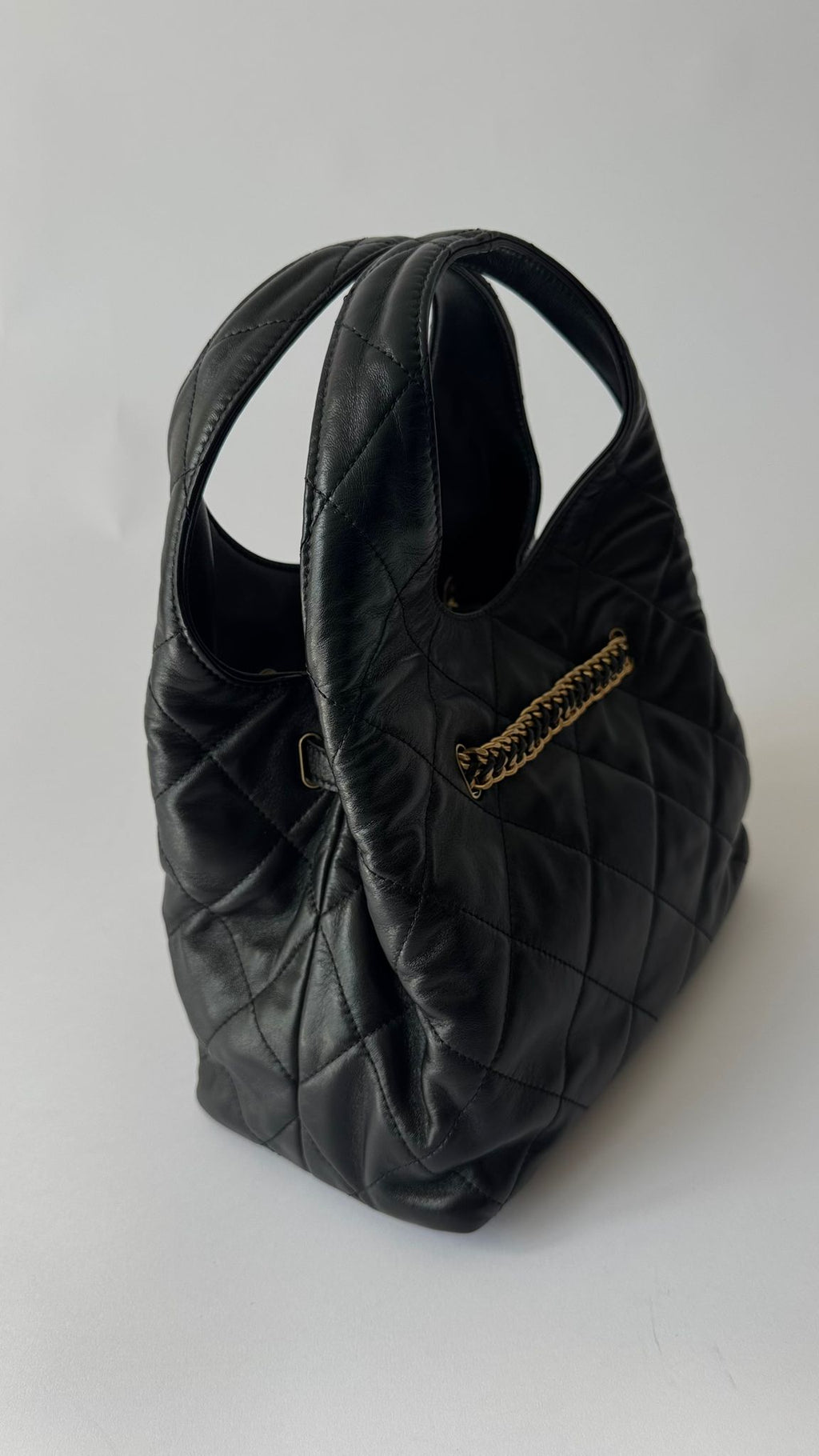 Chanel 2025 Quilted Chain Hobo