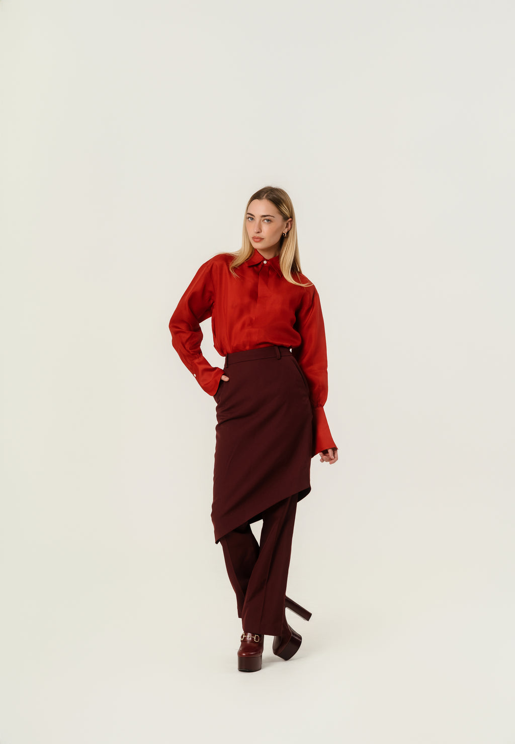 Helsa trouser with attached skirt XXS