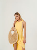 Jacquemus The Spiaggia Round Bag