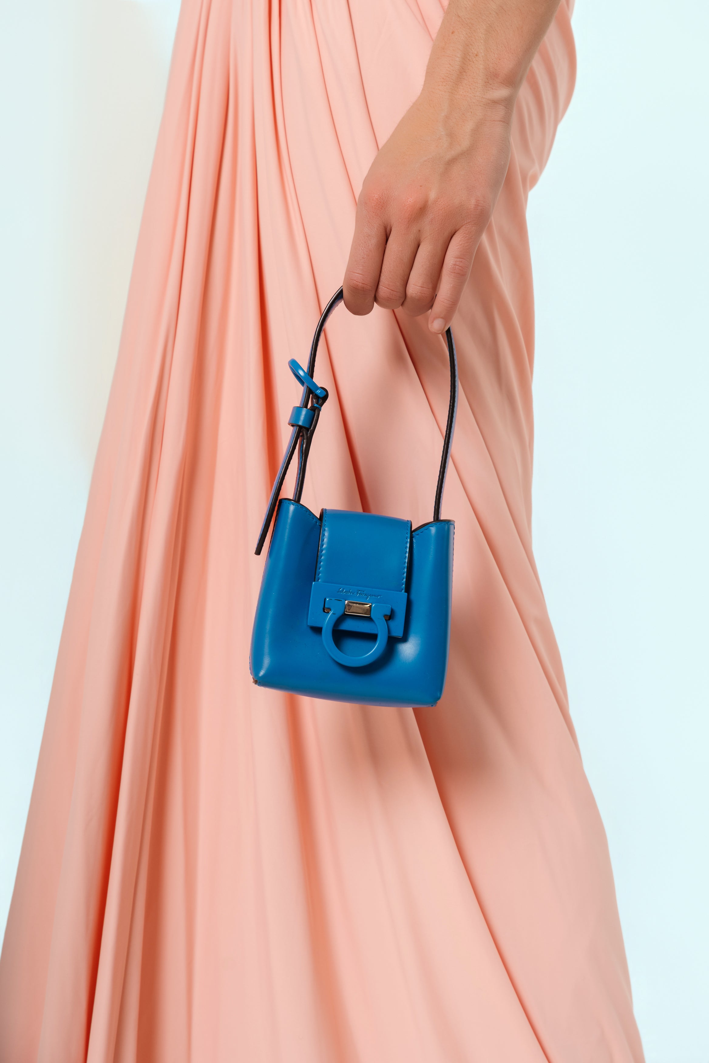 Salvatore Ferragamo Leather Top Handle Bag