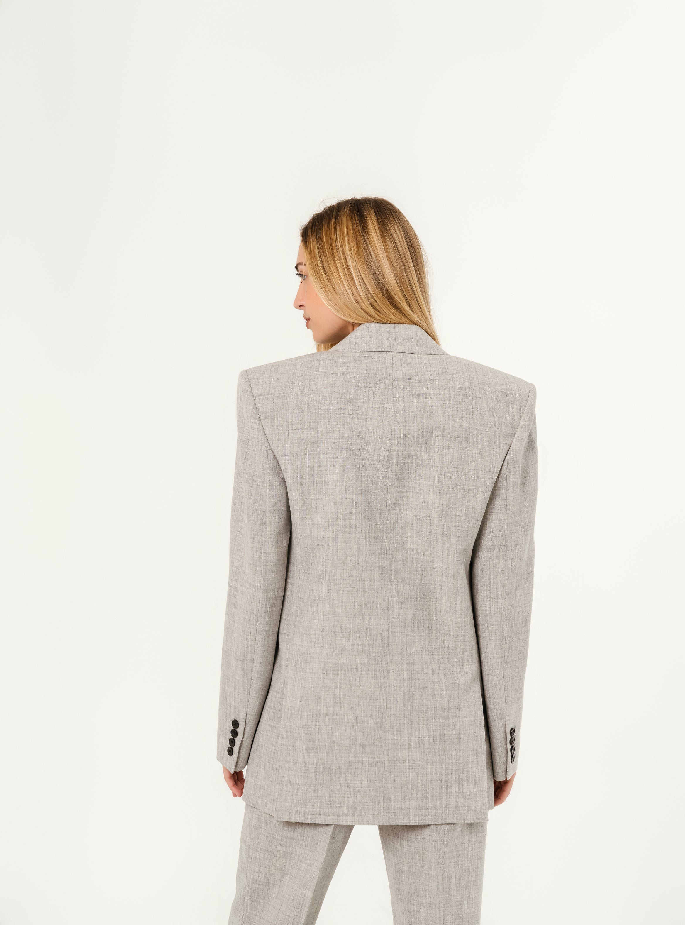 Jacket in Wool Chiné XS