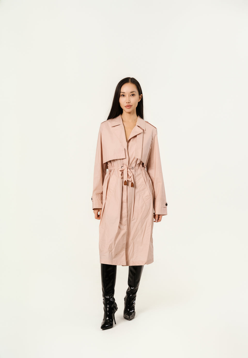 Rain coach jacket Waterproof PINK XS