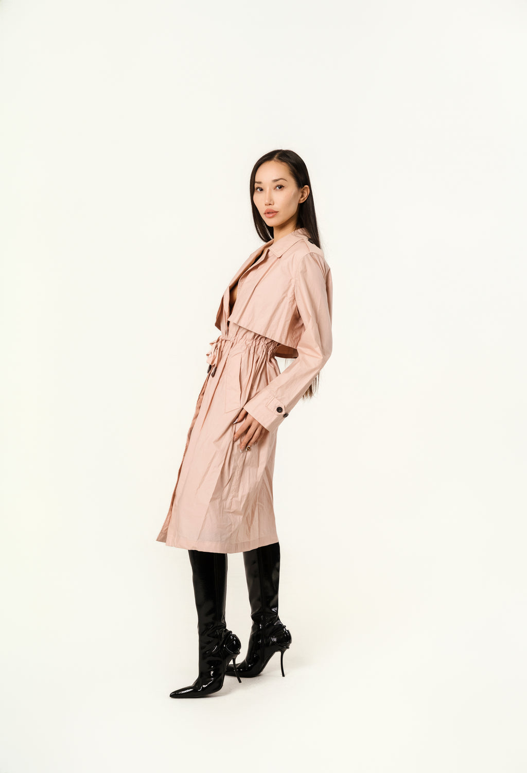 Rain coach jacket Waterproof PINK XS