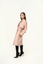 Rain coach jacket Waterproof PINK XS