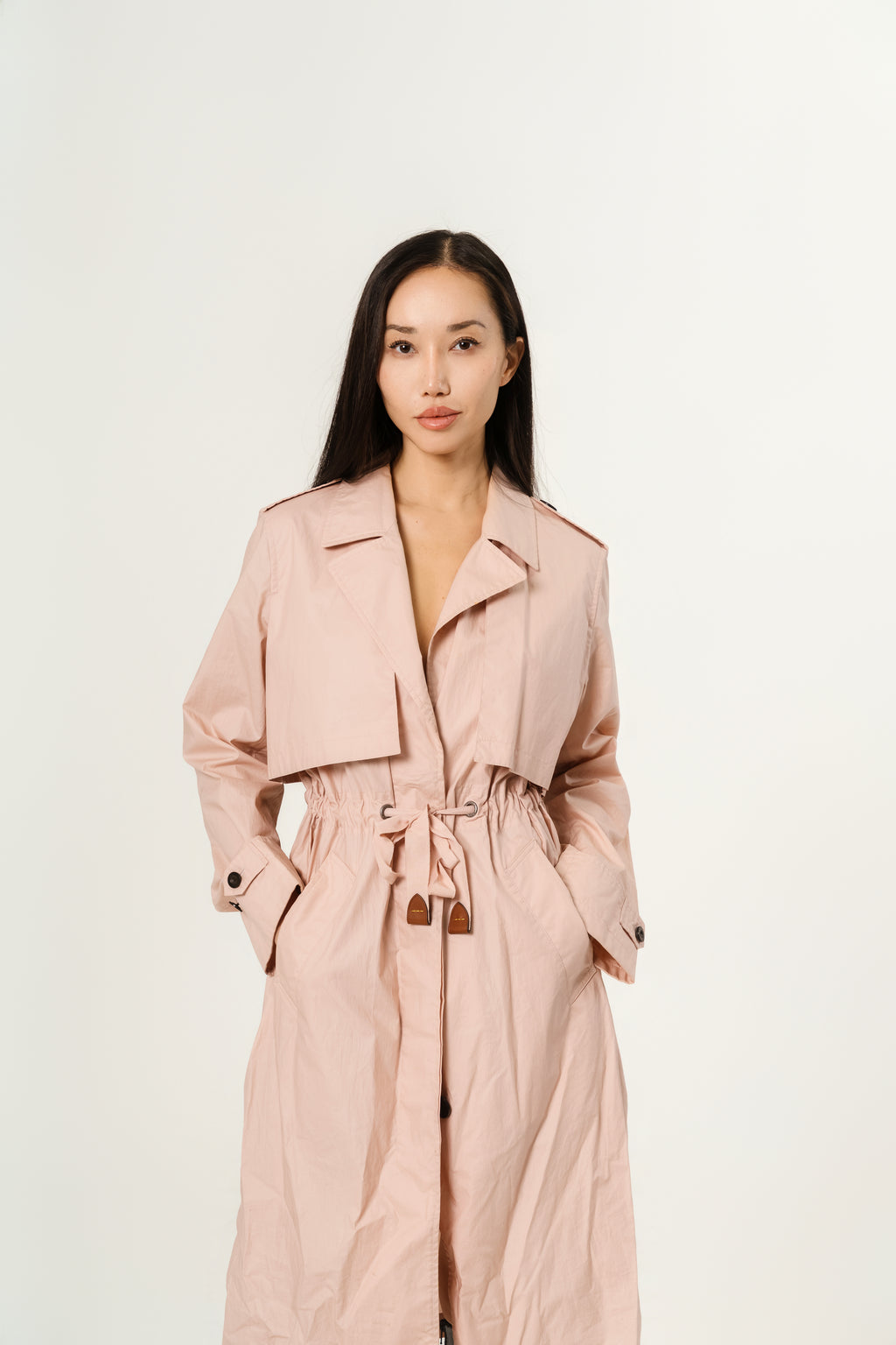 Rain coach jacket Waterproof PINK XS