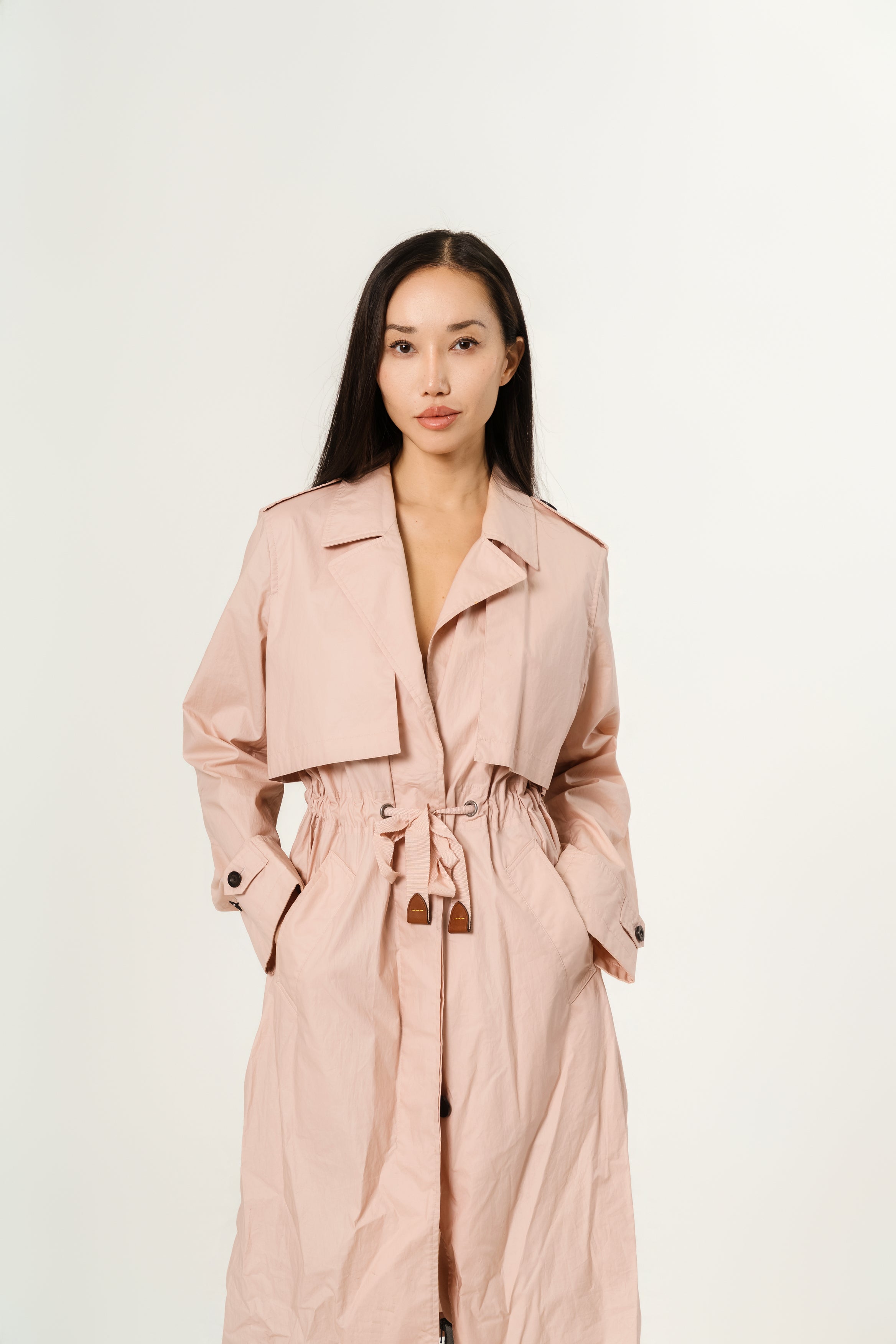 Rain coach jacket Waterproof PINK XS
