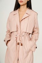 Rain coach jacket Waterproof PINK XS