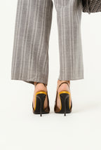 Saint Laurent Amalia 110 patent leather slingback pumps | Size EU 36