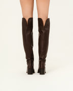 Ralph Lauren Barnet 55 MM Calfskin Boot