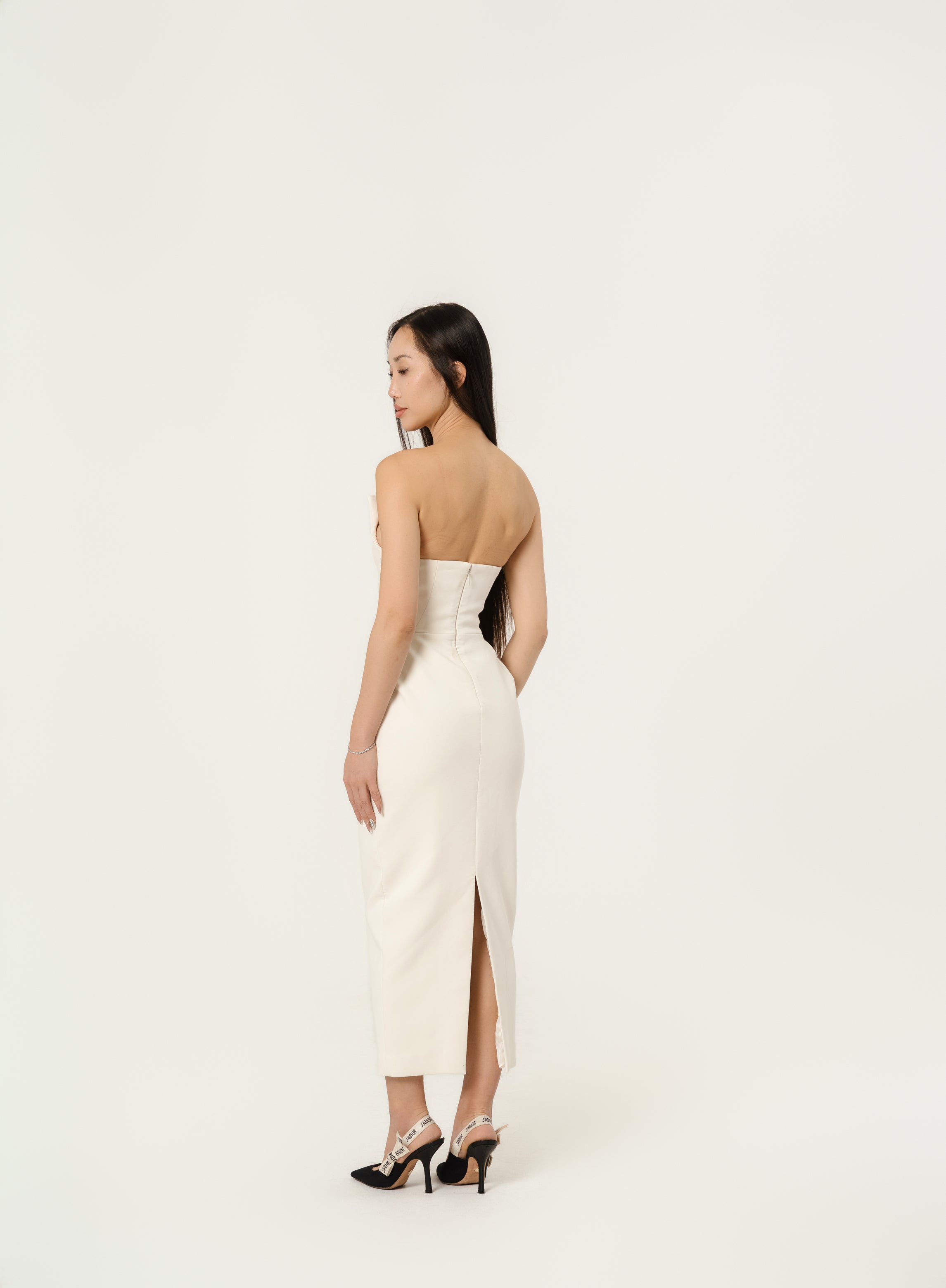 White Helsa Dress
