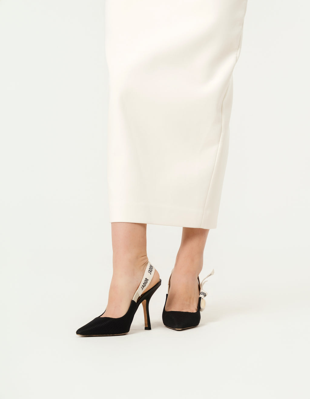 Christian Dior Printed Slingback Pumps | Size EU 37