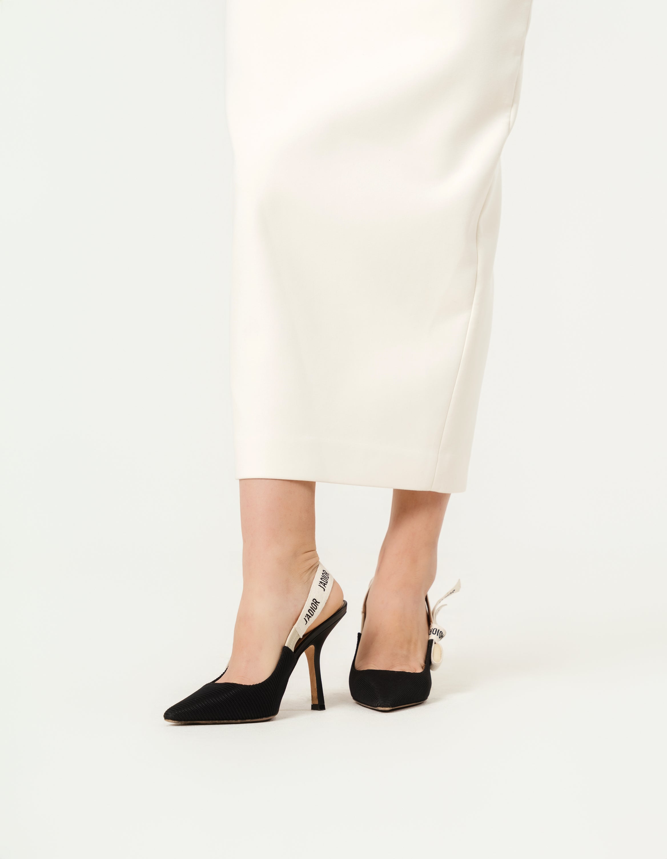 Christian Dior Printed Slingback Pumps | Size EU 37