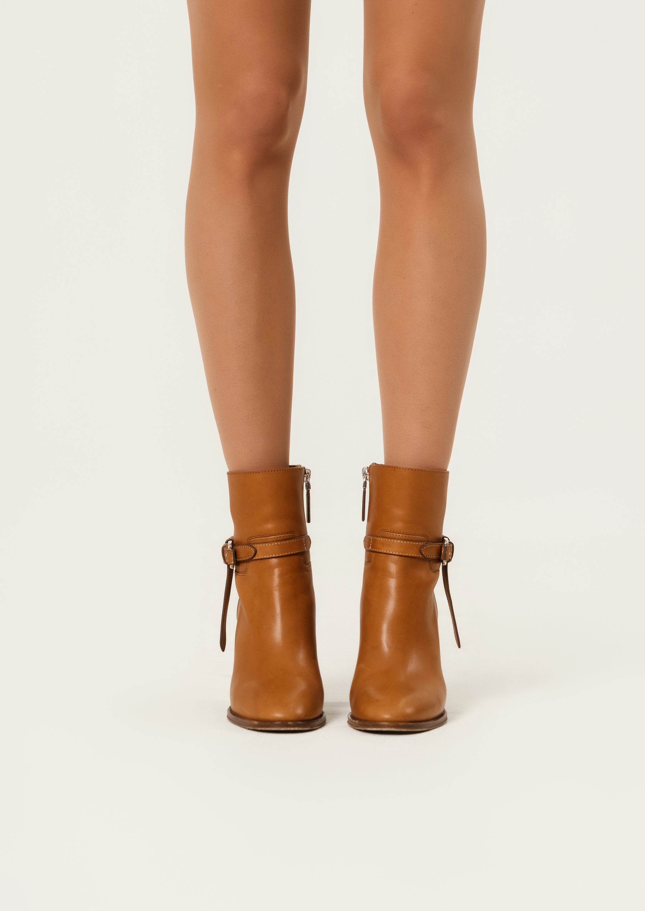 Ralph Lauren Donnely 90 MM Calfskin Bootie