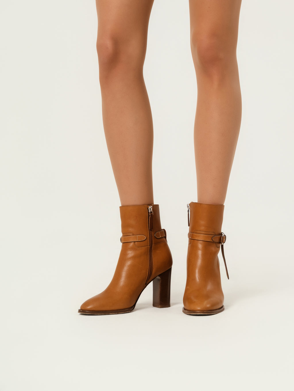 Ralph Lauren Donnely 90 MM Calfskin Bootie