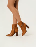 Ralph Lauren Donnely 90 MM Calfskin Bootie