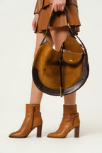 Ralph Lauren Donnely 90 MM Calfskin Bootie