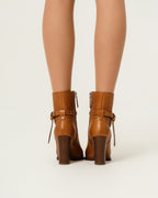 Ralph Lauren Donnely 90 MM Calfskin Bootie