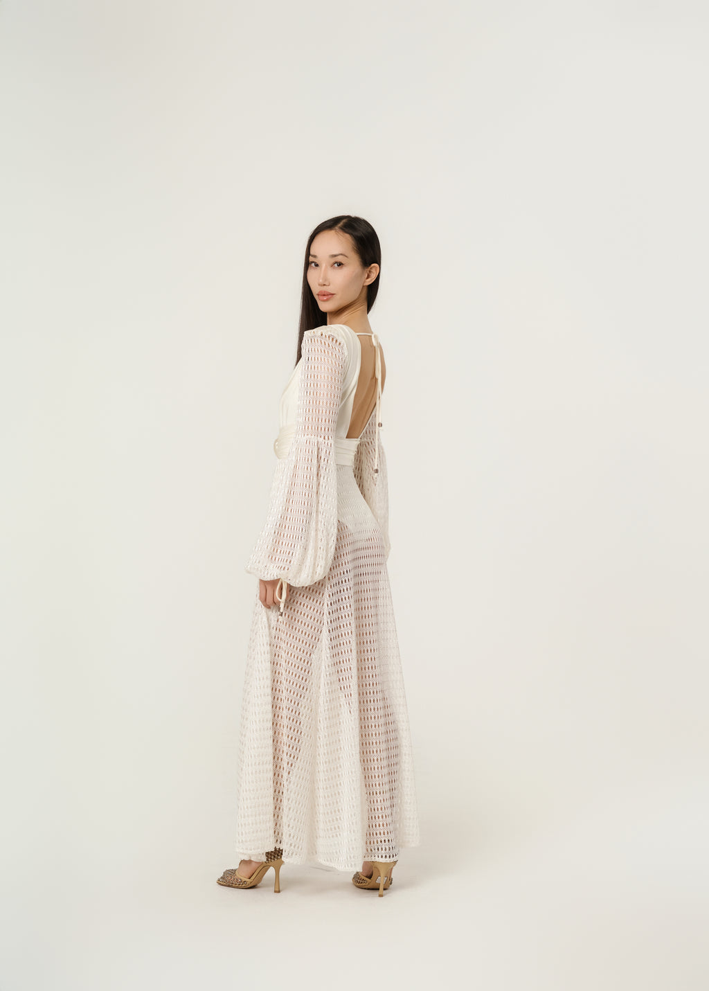 Patbo White Summer Dress Size XS