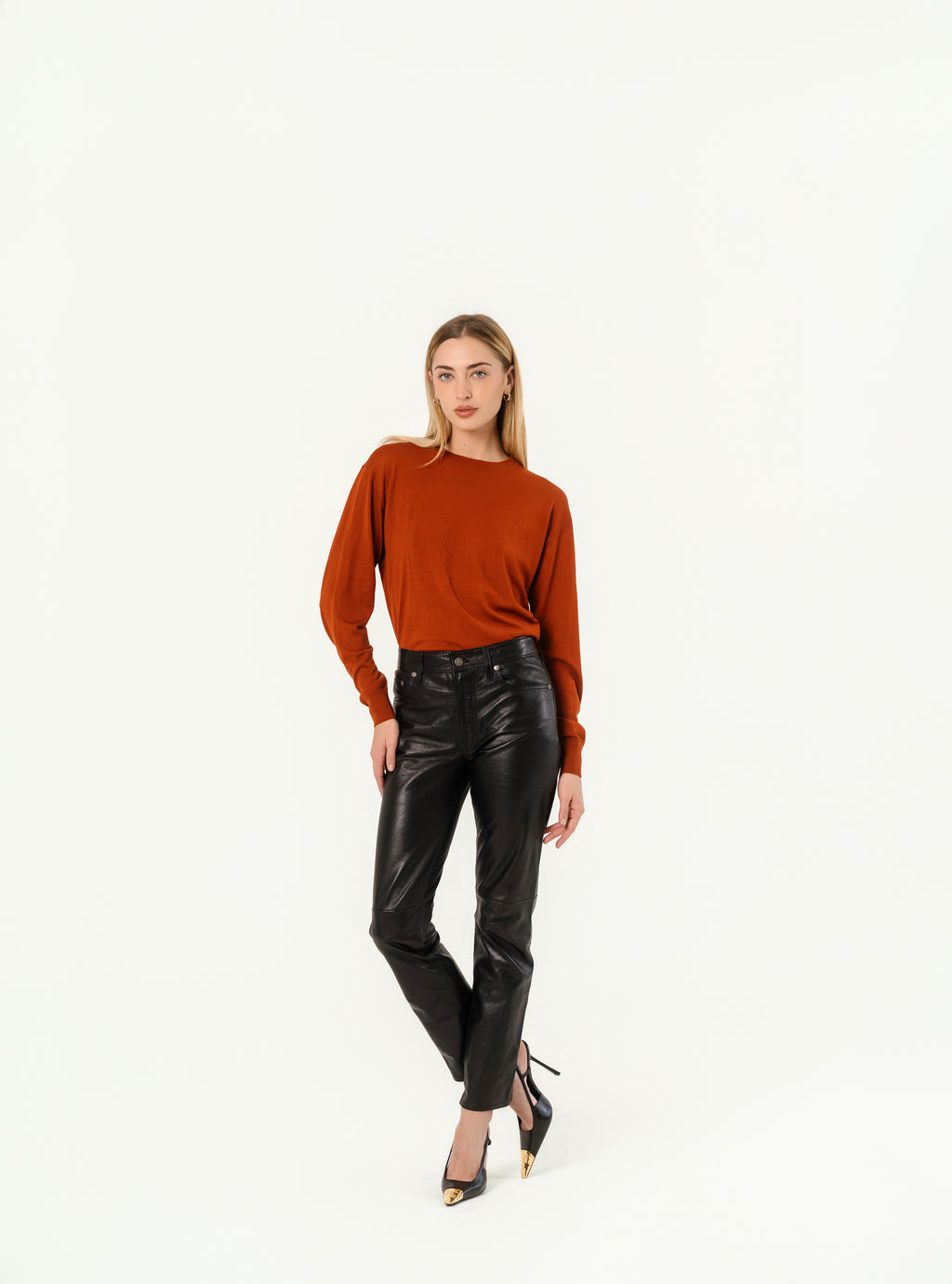 Sweater in cashmere wool and silk YSL XS